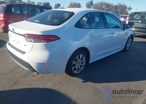 2025 Toyota Corolla Le z USA, uszkodzony, nr VIN 5YFB4MDE1SP271541